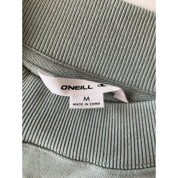 O'Neill Moment crop Pullover fleece Green sweatshirt NWOT size Medium - Picture 6 of 6